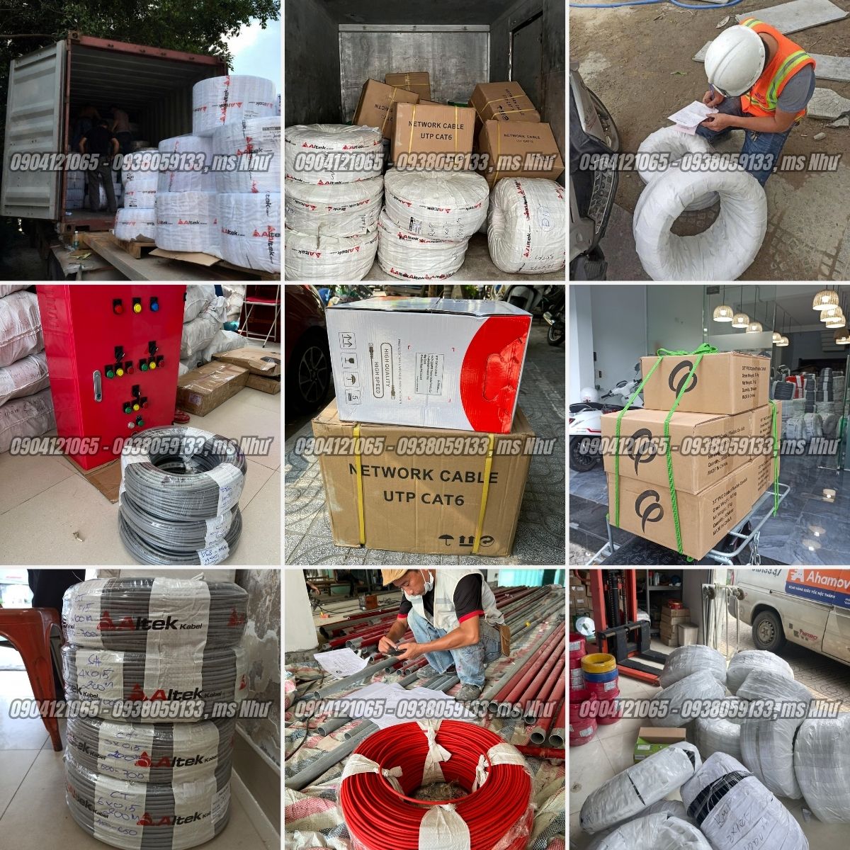 Cáp Sangjin 20 lõi, 30 lõi – Hàng dự án đầy đủ chứng từ
